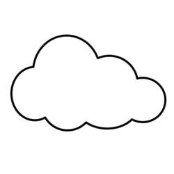 Malvorlage: Wolke (Natur) #157326 - Kostenlose Malvorlagen zum Ausdrucken