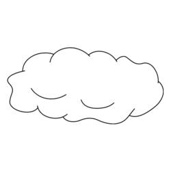 Malvorlage: Wolke (Natur) #157341 - Kostenlose Malvorlagen zum Ausdrucken