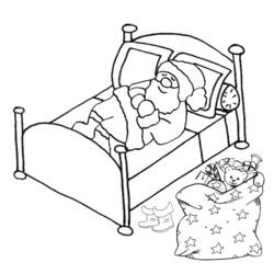 Malvorlage: Bett (Objekte) #167930 - Kostenlose Malvorlagen zum Ausdrucken