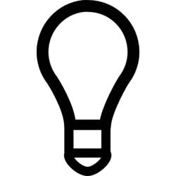 Malvorlage: Glühbirne (Objekte) #119394 - Kostenlose Malvorlagen zum Ausdrucken
