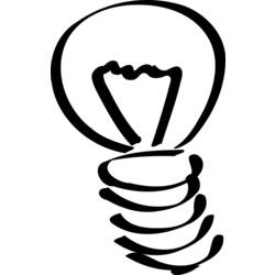 Malvorlage: Glühbirne (Objekte) #119541 - Kostenlose Malvorlagen zum Ausdrucken