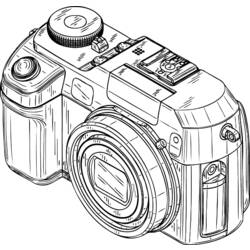 Malvorlage: Kamera (Objekte) #119733 - Kostenlose Malvorlagen zum Ausdrucken