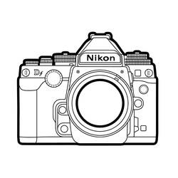 Malvorlage: Kamera (Objekte) #119905 - Kostenlose Malvorlagen zum Ausdrucken