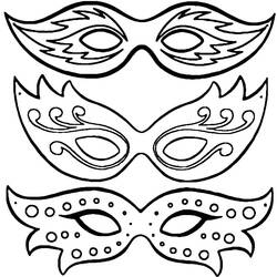 Malvorlage: Maske (Objekte) #120477 - Kostenlose Malvorlagen zum Ausdrucken