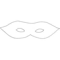 Malvorlage: Maske (Objekte) #120550 - Kostenlose Malvorlagen zum Ausdrucken