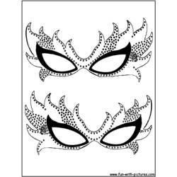Malvorlage: Maske (Objekte) #120563 - Kostenlose Malvorlagen zum Ausdrucken