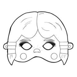 Malvorlage: Maske (Objekte) #120592 - Kostenlose Malvorlagen zum Ausdrucken