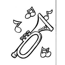 Malvorlage: Musikinstrumente (Objekte) #167116 - Kostenlose Malvorlagen zum Ausdrucken
