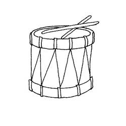 Malvorlage: Musikinstrumente (Objekte) #167125 - Kostenlose Malvorlagen zum Ausdrucken