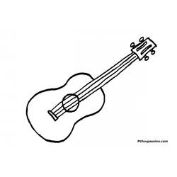 Zeichnungen zum Ausmalen: Musikinstrumente - Kostenlose Malvorlagen zum Ausdrucken