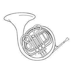 Malvorlage: Musikinstrumente (Objekte) #167161 - Kostenlose Malvorlagen zum Ausdrucken