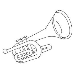 Malvorlage: Musikinstrumente (Objekte) #167168 - Kostenlose Malvorlagen zum Ausdrucken