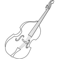 Malvorlage: Musikinstrumente (Objekte) #167173 - Kostenlose Malvorlagen zum Ausdrucken