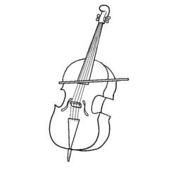 Malvorlage: Musikinstrumente (Objekte) #167183 - Kostenlose Malvorlagen zum Ausdrucken