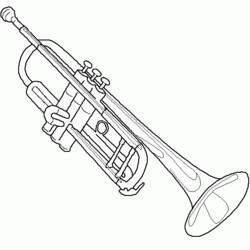 Malvorlage: Musikinstrumente (Objekte) #167198 - Kostenlose Malvorlagen zum Ausdrucken