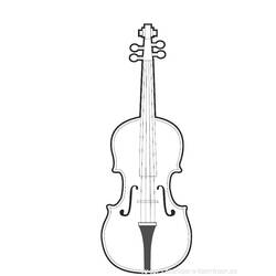 Malvorlage: Musikinstrumente (Objekte) #167219 - Kostenlose Malvorlagen zum Ausdrucken