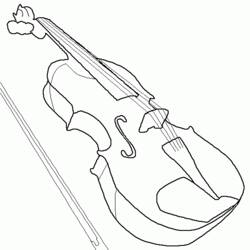 Malvorlage: Musikinstrumente (Objekte) #167228 - Kostenlose Malvorlagen zum Ausdrucken