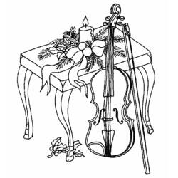 Malvorlage: Musikinstrumente (Objekte) #167265 - Kostenlose Malvorlagen zum Ausdrucken