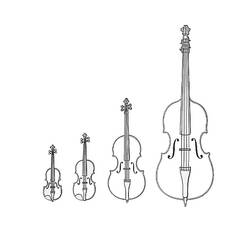 Malvorlage: Musikinstrumente (Objekte) #167275 - Kostenlose Malvorlagen zum Ausdrucken
