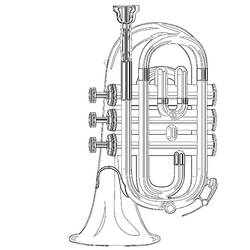 Malvorlage: Musikinstrumente (Objekte) #167282 - Kostenlose Malvorlagen zum Ausdrucken