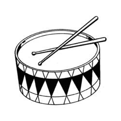 Malvorlage: Musikinstrumente (Objekte) #167298 - Kostenlose Malvorlagen zum Ausdrucken
