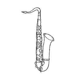 Malvorlage: Musikinstrumente (Objekte) #167306 - Kostenlose Malvorlagen zum Ausdrucken