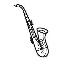Malvorlage: Musikinstrumente (Objekte) #167315 - Kostenlose Malvorlagen zum Ausdrucken