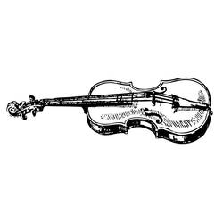 Malvorlage: Musikinstrumente (Objekte) #167323 - Kostenlose Malvorlagen zum Ausdrucken