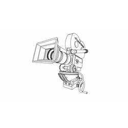 Malvorlage: Videokamera (Objekte) #120386 - Kostenlose Malvorlagen zum Ausdrucken