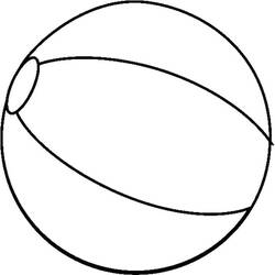 Malvorlage: Wasserball (Objekte) #169222 - Kostenlose Malvorlagen zum Ausdrucken