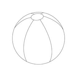 Malvorlage: Wasserball (Objekte) #169254 - Kostenlose Malvorlagen zum Ausdrucken