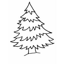 Malvorlage: Weihnachtsbaum (Objekte) #167455 - Kostenlose Malvorlagen zum Ausdrucken