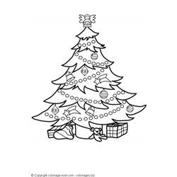 Malvorlage: Weihnachtsbaum (Objekte) #167501 - Kostenlose Malvorlagen zum Ausdrucken