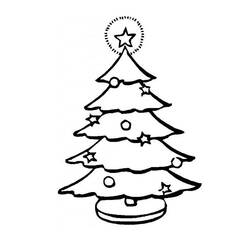 Malvorlage: Weihnachtsbaum (Objekte) #167529 - Kostenlose Malvorlagen zum Ausdrucken
