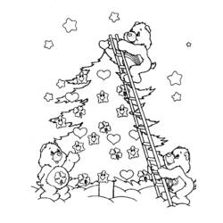 Malvorlage: Weihnachtsbaum (Objekte) #167578 - Kostenlose Malvorlagen zum Ausdrucken