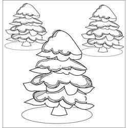 Malvorlage: Weihnachtsbaum (Objekte) #167644 - Kostenlose Malvorlagen zum Ausdrucken