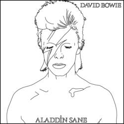Malvorlage: David Bowie (Prominente) #122155 - Kostenlose Malvorlagen zum Ausdrucken