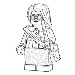 Zeichnungen zum Ausmalen: Lego Harry Potter - Kostenlose Malvorlagen zum Ausdrucken