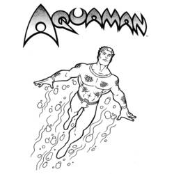 Malvorlage: Aquamann (Superheld) #84970 - Kostenlose Malvorlagen zum Ausdrucken