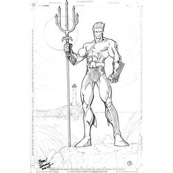 Malvorlage: Aquamann (Superheld) #84971 - Kostenlose Malvorlagen zum Ausdrucken