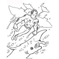 Malvorlage: Aquamann (Superheld) #84991 - Kostenlose Malvorlagen zum Ausdrucken