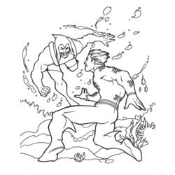 Malvorlage: Aquamann (Superheld) #85010 - Kostenlose Malvorlagen zum Ausdrucken