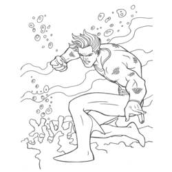 Malvorlage: Aquamann (Superheld) #85018 - Kostenlose Malvorlagen zum Ausdrucken