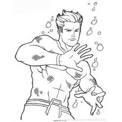 Malvorlage: Aquamann (Superheld) #85019 - Kostenlose Malvorlagen zum Ausdrucken