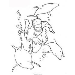 Malvorlage: Aquamann (Superheld) #85024 - Kostenlose Malvorlagen zum Ausdrucken