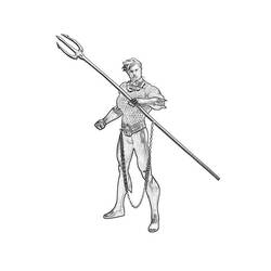 Malvorlage: Aquamann (Superheld) #85039 - Kostenlose Malvorlagen zum Ausdrucken