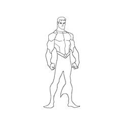 Malvorlage: Aquamann (Superheld) #85162 - Kostenlose Malvorlagen zum Ausdrucken