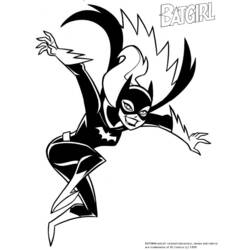 Malvorlage: Batgirl (Superheld) #77738 - Kostenlose Malvorlagen zum Ausdrucken