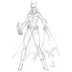 Malvorlage: Batgirl (Superheld) #77745 - Kostenlose Malvorlagen zum Ausdrucken
