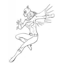 Malvorlage: Batgirl (Superheld) #77746 - Kostenlose Malvorlagen zum Ausdrucken